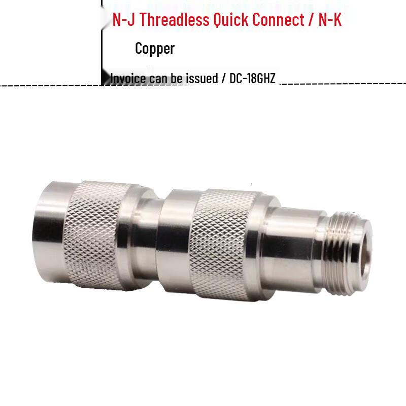 N-Typ Stecker auf N-Typ Buchse 18GHz Schnellverbindungs-Testadapter