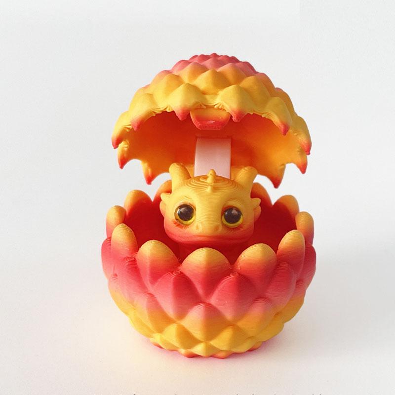 3D drukāts dekoratīvs ornaments Pūķa ola