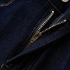 Women's 2026 Retro Dark Blue High-Waisted Wide-Leg Jeans for Spring and Autumn