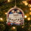 Weihnachtsbaumschmuck 250. Jubiläum USA Weihnachtsornament, Vereinigte Staaten 1776-2026 250. Historisches 1776 bis 2026 Ornament Patriotisches Andenken, Acryl