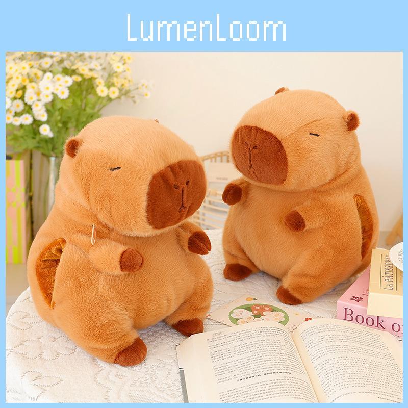 Hand Warmer Winter Pillow Capybara Plush Toy Cute Cartoon Girl Birthday Gift