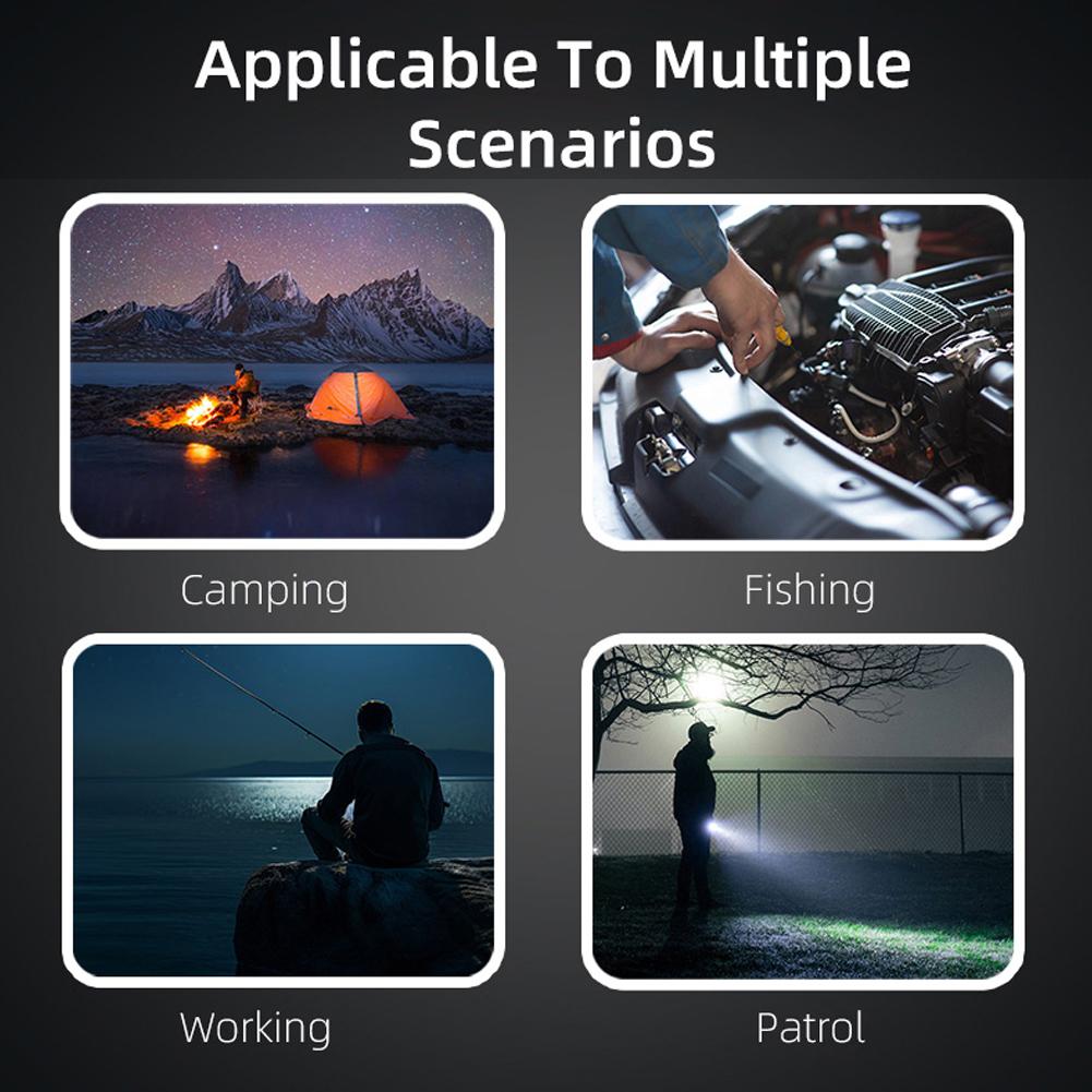 Ventilator de camping multifuncțional Lumină portabilă în aer liber Reîncărcare rapidă Lumină manuală Ventilator electric pentru