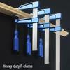 F Clamp Tool for Woodworking, Fastening, Stone, and Marble