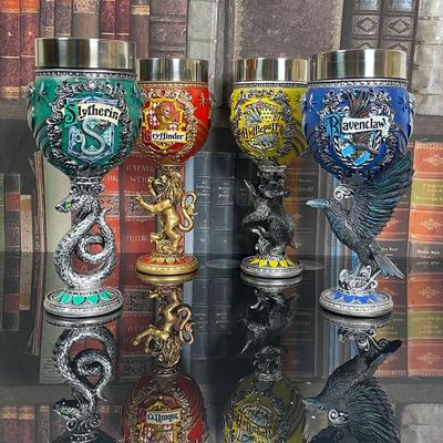 Harry Potter didelės talpos retro graviruotas nerūdijančio plieno alaus puodelis