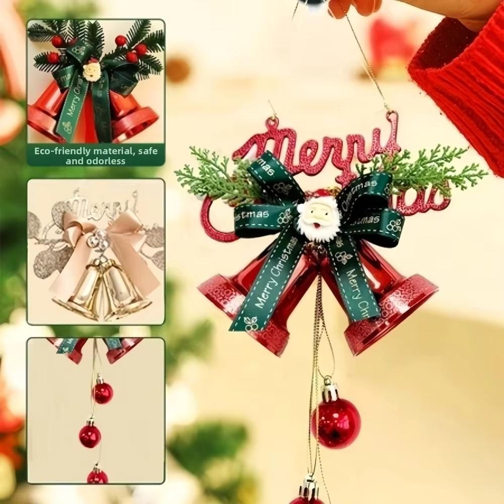 Christmas Bell Christmas Tree Pendant Christmas Decoration Pendant Christmas Bell Pendant Ornaments