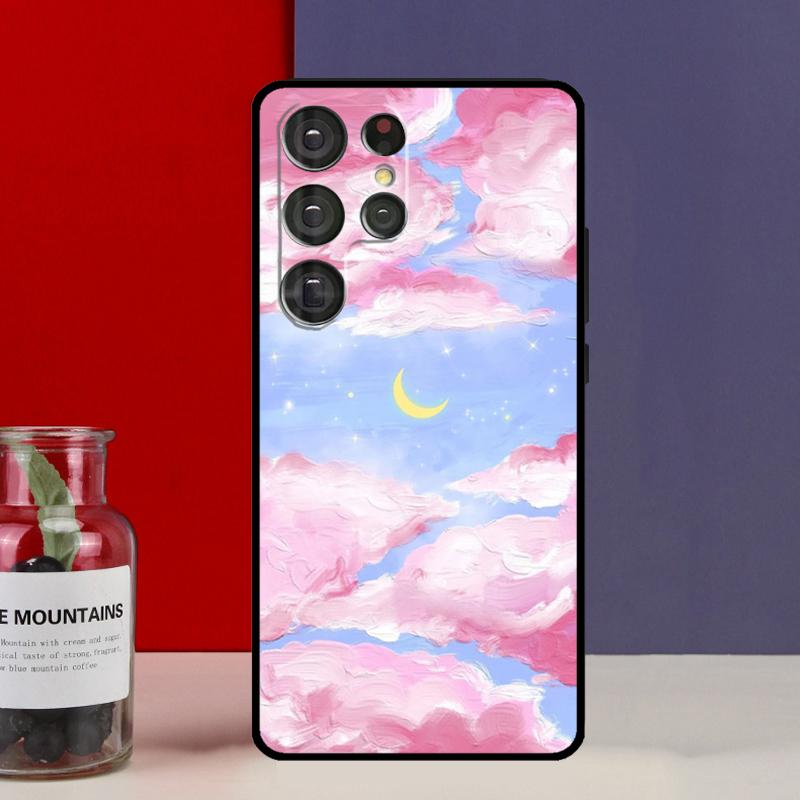 Korean Sunset Scenery Funda Case For Samsung Galaxy S25 Ultra S9 S10 S20 S21 S22 Plus S23 FE S24 Ultra Phone Cover