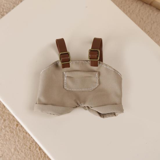 17cm Clothes Playtime Cowboy Overalls Set Doll Doll Clothing Accessories Gift