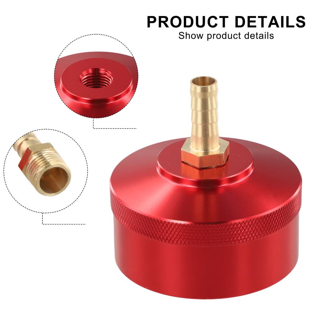 Extended Run Fuel Gas Cap with Brass Hose for EU2200i EU1000i EU2000i EU20i Generator 1/4 NPT Threaded Connection