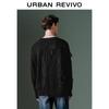 UR Men's Winter Textured Tassel Knit Sweater