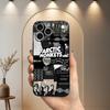 Band A-Arctic M-Monkeys Case For iPhone 11,12,15,14,13,16,17,Plus,Pro Max,XS,X,XR,SE,Mini,8,7,Soft Silicone Black