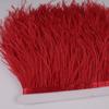 13-18CM 6M Ostrich Feather Trim Cloth Belt for Sewing DIY Feather Ribbon Fringe Wedding Dress Clothes Decoration