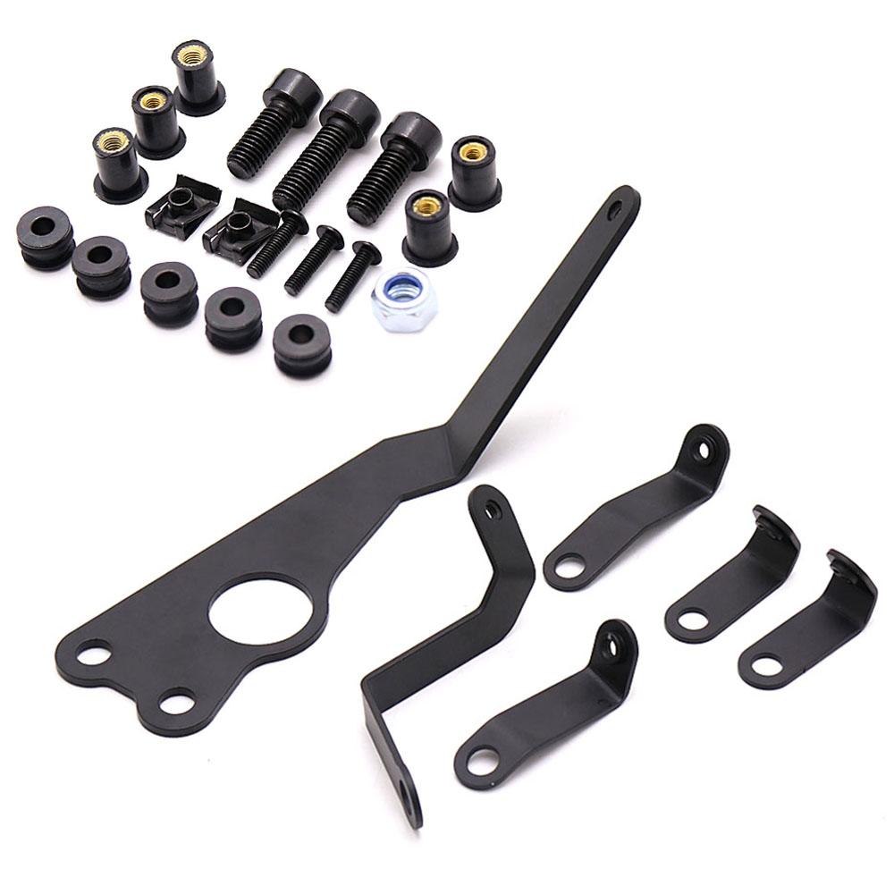 Z900-novas peças de motocicleta lado downforce spoilers discretos winglet asa fixa asa de carenagem para kawasaki z