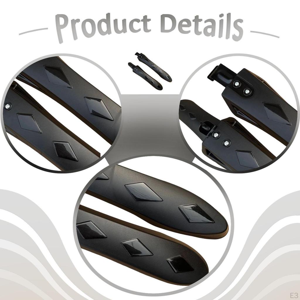 Mountain Bike Mudguards Mud Guards Tire S Wheel Protection Cycling Set