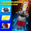 Super White Bright 9003/H4 H11 LED Headlight High Low Beam Fog Light Bulbs Combo For DC12V-24V Vehicles