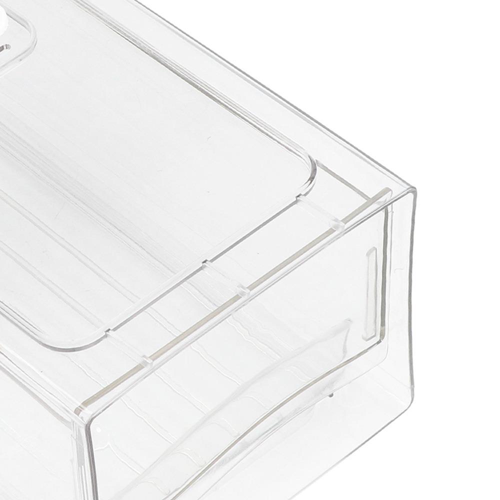 PET Pantry Organizer Bin S/L Produce Storage Container Refrigerator Storage Bin  Pantry Use