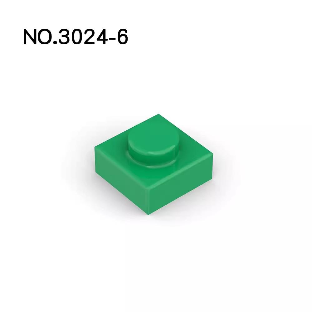 20pcs MOC Parts 3024 Plate 1 x 1 Compatible Bricks DIY Assmble Building Blocks Particle Kid Puzzle Brain Toy Gift