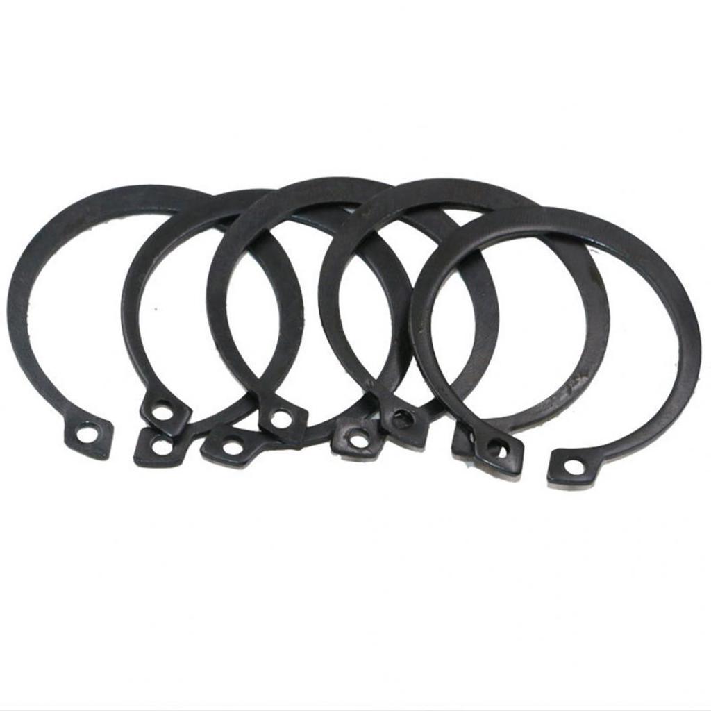 300Pcs 18 Sizes C-Clips Snap Ring Circlip Retaining Ring Set Assortment with Case