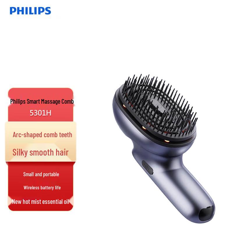 

Philips Умная беспроводная расческа-массажер для кожи головы