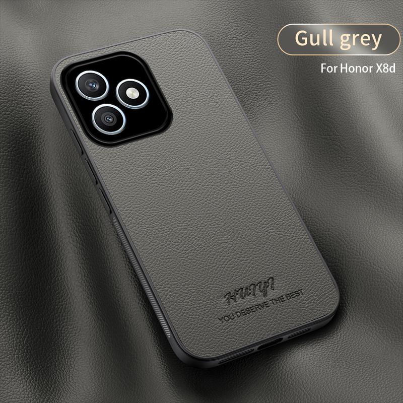 For Honor X8D Case Luxury Leather Matte Magnetic Litchi Cover For Honor X8D Shockproof Bumper Funda.