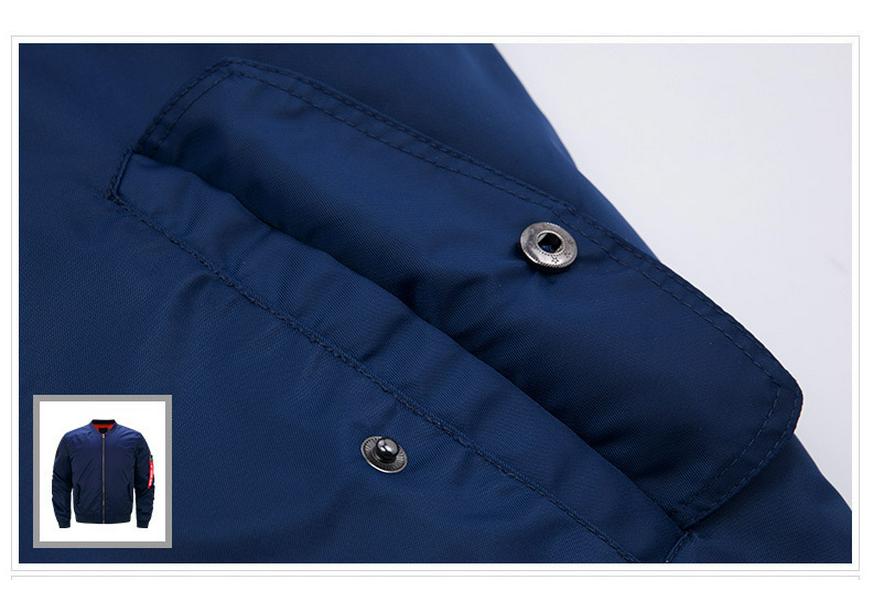 Extra Large Men's Pilot Cotton MA Jacket - Trendy, Loose Fit