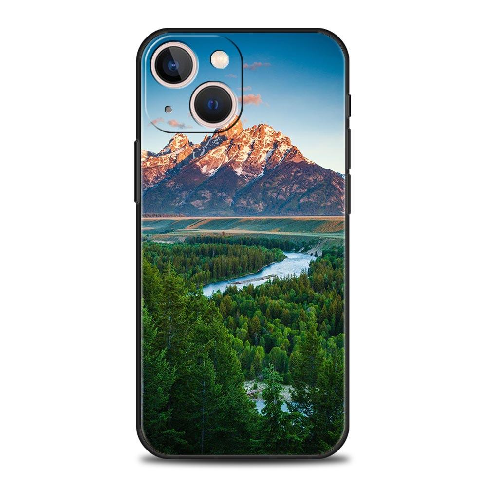 Wald Strand Sonnenaufgang Handyhülle für iPhone Samsung Galaxy Redmi Xiaomi Oppo OnePlus Note SA 7 8 9 10 11 12 13 14 20 21 22 23 53 54 Pro Max Plus Ultra