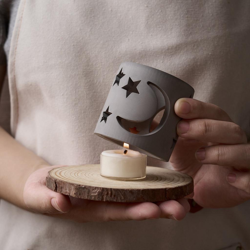 Candle Cover Ornament Silicone Molds Tea Light Moulds Candle Holder Moulds Silicone Resin Crafting Tool for Hand-Making