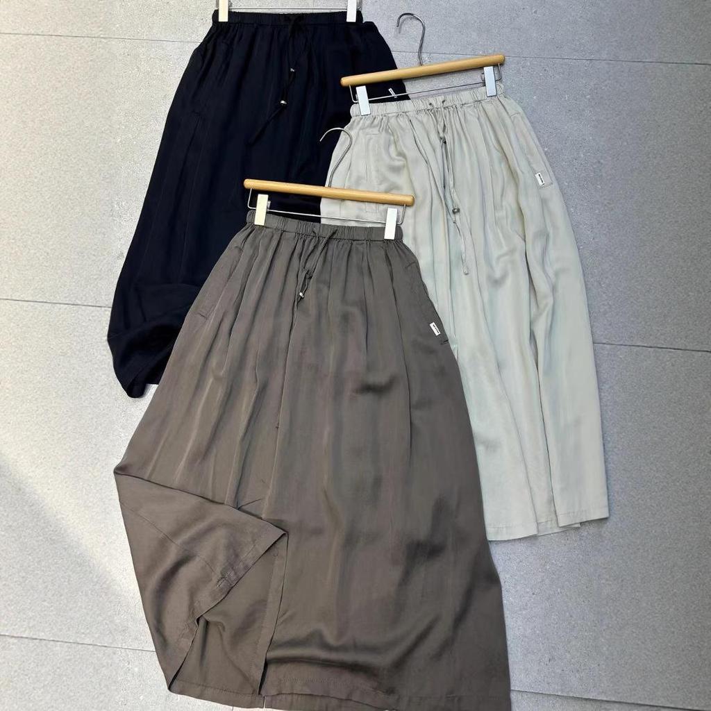 Retro Korean Style Loose Plus Size Slimming Pants MIDI Skirt - Spring/Summer Collection