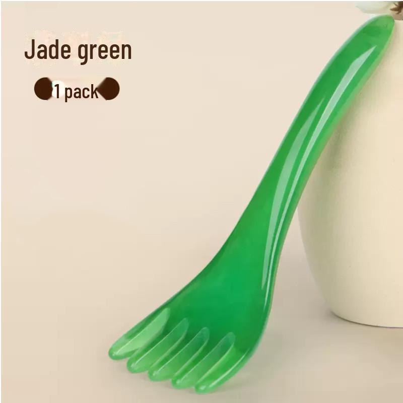 Kopfhautmassagegerät mit fünf Krallen: Akupressur-Kamm zur Entspannung und Dekompression