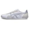 Runspark Spliced Sports Non-Slip Lightweight Low-Top Running Shoes Unisex Sneakers Silver White D201L-101