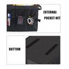 Large Capacity 68L Multiple Compartment Car Storage Box Foldable Design For SUV Sedan Truck Vehicle Organization Travel