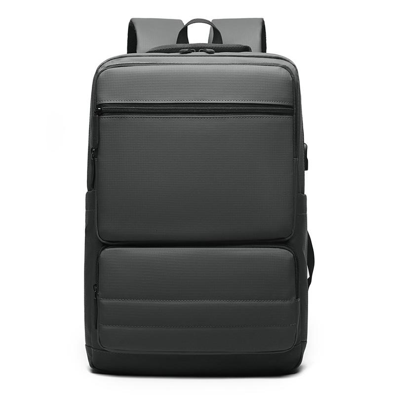 Men's High-Capacity Laptop Backpack for Fashionable Business Travel and Commute