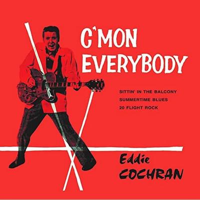 10-Zoll Schallplatte EDDIE COCHRAN - C'mon Everybody(Farbvinyl) IKON05 Ikon Records 2022 UK Rock