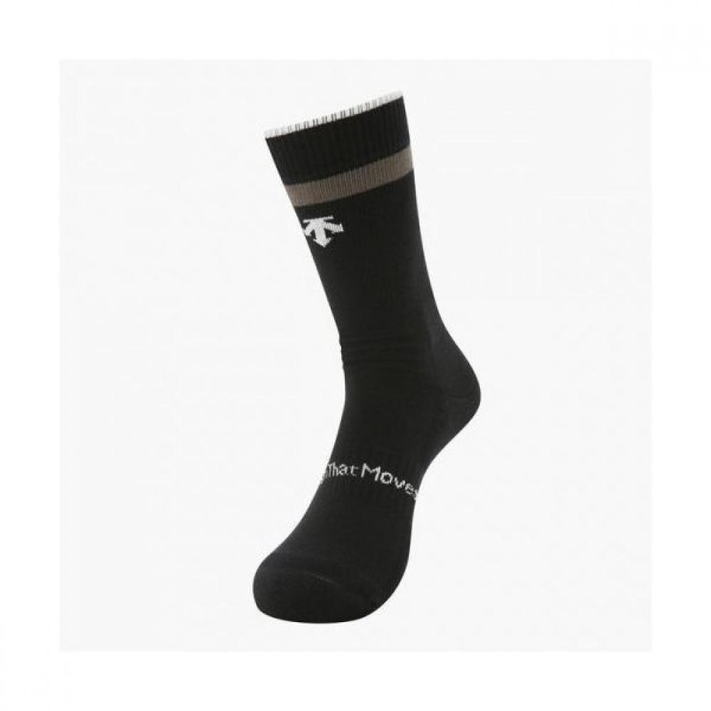

Носки мужские нескользящие DeScente Golf BLKGBLACK/FR