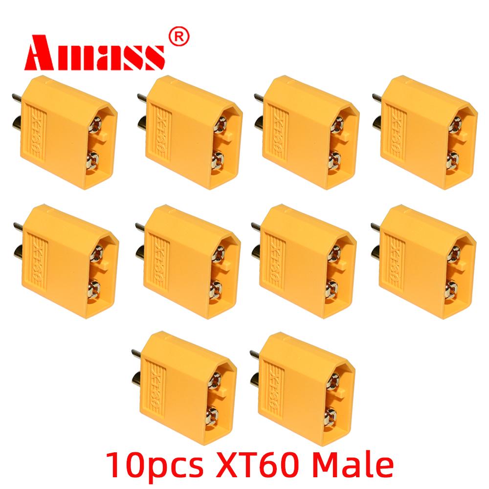 Amass XT60 Connectors XT60 Female XT-60 Male Plug XT60 Bullet Plugs XT60 For RC Lipo Battery Rc Drone Airplane Car Accessories