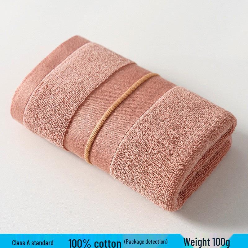 Serviette de bain épaisse absorbante en pur coton pour la maison et le lavage du visage