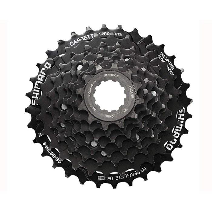SHIMANO CS-HG200 8-Speed 12-32T Cassette 24681482 Black
