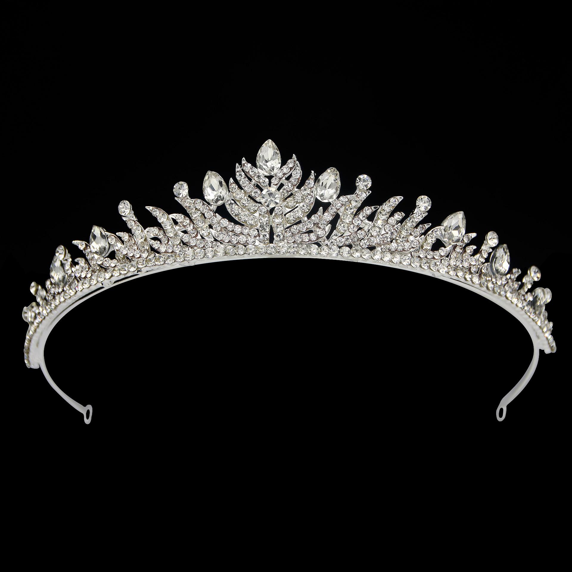 

Элегантный европейский и американский многоцветный сплав, хрустальный свадебный головной убор, свадебная корона