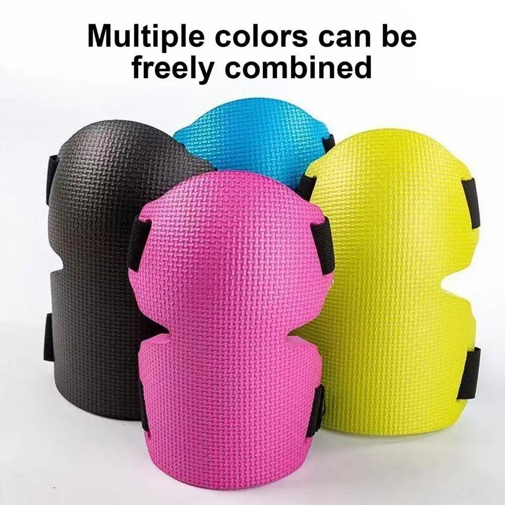 1Pair Heavy Duty Foam Knee Protectors Large Size Labor Insurance Knee Pad  Roofing Floor Work