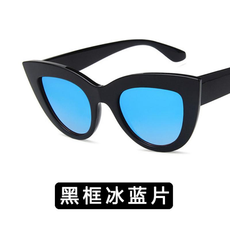 New Large Frame Cat Eye Sunglasses Women Vintage Classic UV400 Protection Outdoor Travel Sun Glasses Fashion Eyewear