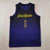 Heat Press Lakers 25th Season Russell Basketball Jersey - Hawsell Edition