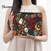 Waterproof Canvas Bag Storage Bag, with Halloween Pattern Printed, Smooth Zipper Themed Organizer Makeup Large Capacity Travel Cosmetic Pouch
