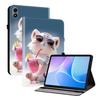For Infinix Xpad 20 Leather Case Pattern Printed Stand Tablet Cover with Card Slots