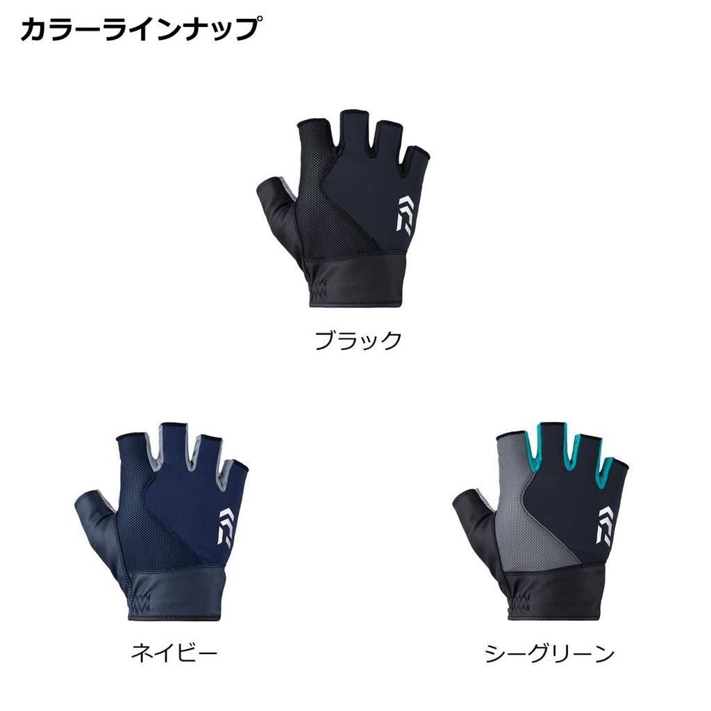 Cool Gloves 5 Cut Navy XL [Daiwa] DG-3123