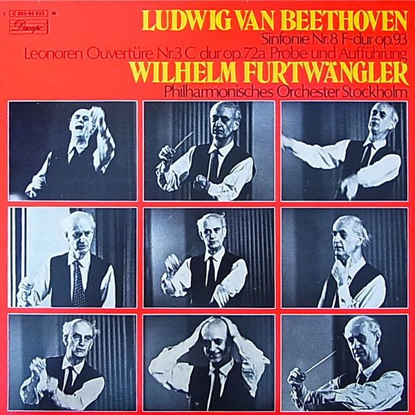 

LP Record WILHELM FURTWNGLER LUDWIG VAN BE Sinfonie Nr. 8 FDur Op.93 Leonor 1C05393533M Germany Classical Used