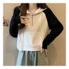 Navava Women Zip Up Crop Long Sleeve Hoodie T shirT nT1919