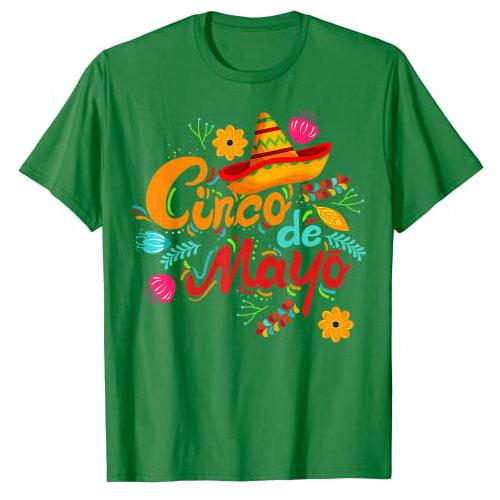 Cinco De Mayo Fiesta Surprise Camisa 5 De Mayo Viva Mexico TShirt Funny Family Graphic Tee Tops Holiday Vacation Clothes Gifts