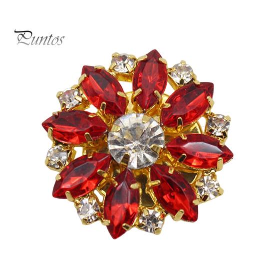 Knappetrekk Fargerike Rhinestone Mansjettknapper Avtagbar skjorte Knappeklemmer Smykker Tang Press Snap Suit Tux Tilbehør