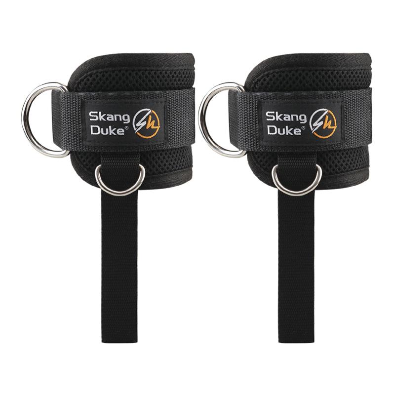 OLIKEI Gym Fitness Ankle Strap Double D-ring Buckle Adjustable Ankle Cuffs Cable Machines Ankle Support Workout Hip Leg Muscle Training Ankle Braces