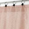 Panneau a anneaux voile tisse 140 x 240 cm Linke blush