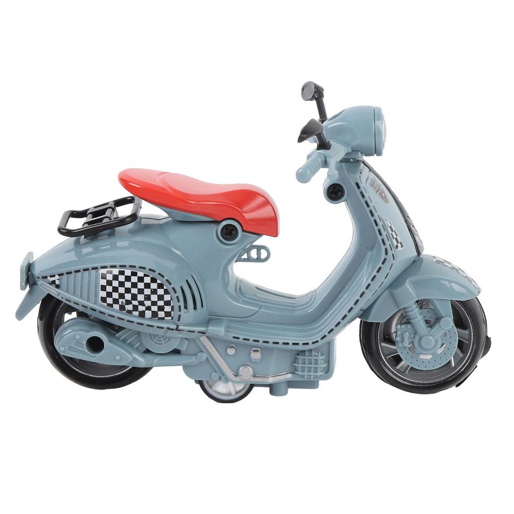 Legierung Damen Motorrad Modell Fahrzeug Sammlerstück Motorrad Modell Ornament für Kinder Kinder Blau